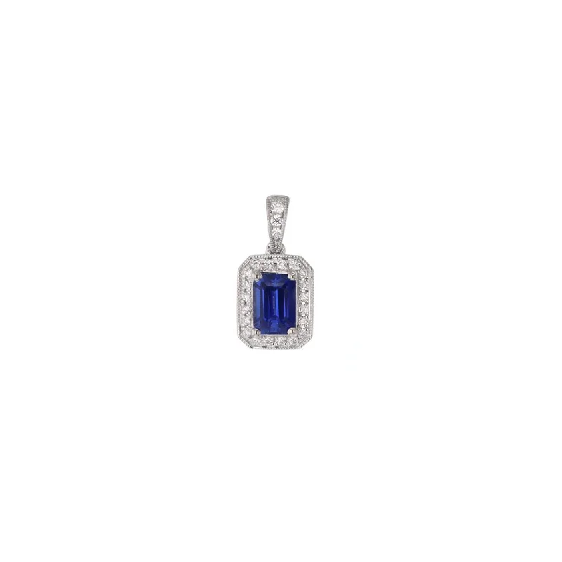 Elegant Jewelry, Affordable Luxury – Shop Now Blue Sapphire & Diamond Pendant | M10276711 Elegant Jewelry, Affordable Luxury – Shop Now Blue Sapphire & Diamond Pendant | M10276711
