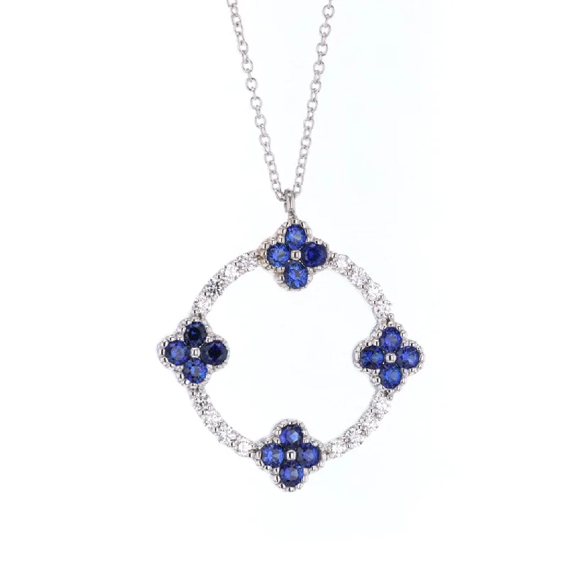 Flash Deals On Fine Jewelry – Shop Before It's Gone Blue Sapphire & Diamond Pendant Necklace Flash Deals On Fine Jewelry – Shop Before It's Gone Blue Sapphire & Diamond Pendant Necklace
