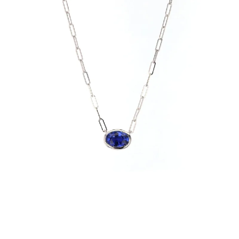Timeless Jewelry, Timeless Savings – Don't Wait Blue Sapphire Pendant Necklace | M10278828 Timeless Jewelry, Timeless Savings – Don't Wait Blue Sapphire Pendant Necklace | M10278828