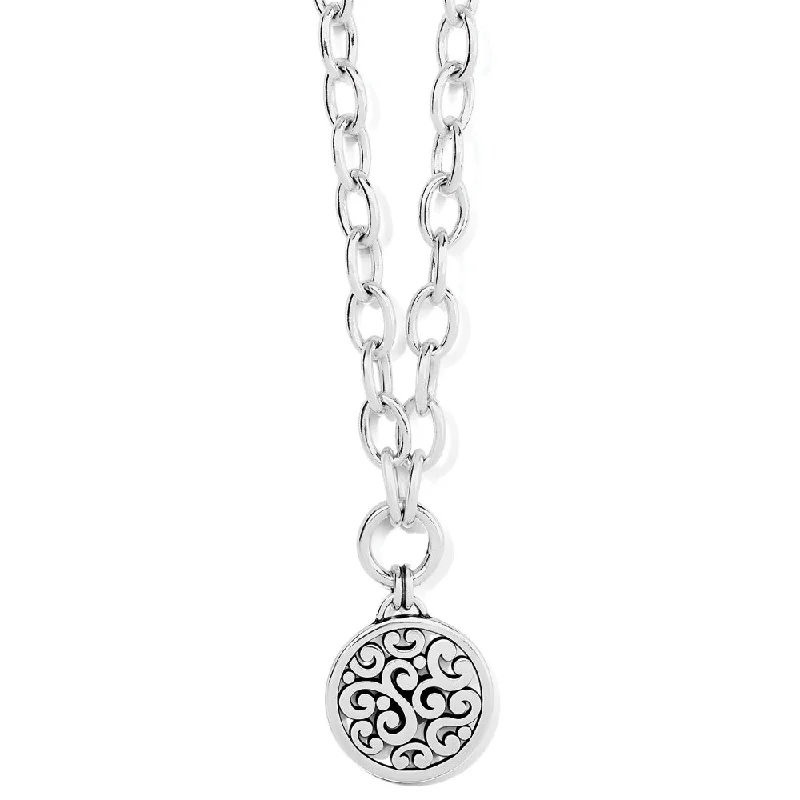 Affordable Luxury Jewelry For Every Occasion Brighton Contempo Medallion Charm Necklace