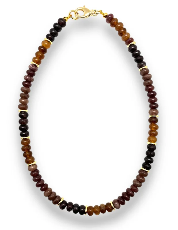 The Perfect Jewelry Piece At The Perfect Price Brown Multi Jade Necklace