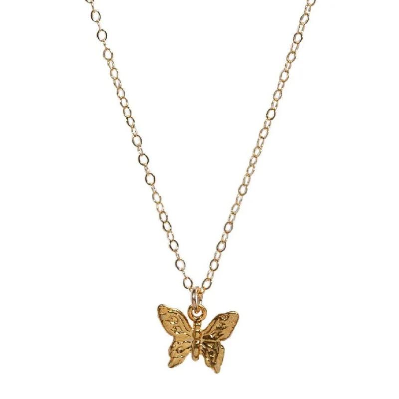 Chic, Trendy, And Affordable Jewelry Sale Butterfly Necklace in Gold