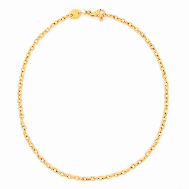 Seasonal Jewelry Sale – Upgrade Your Style Today 20" 24K Cable Chain | M10248947