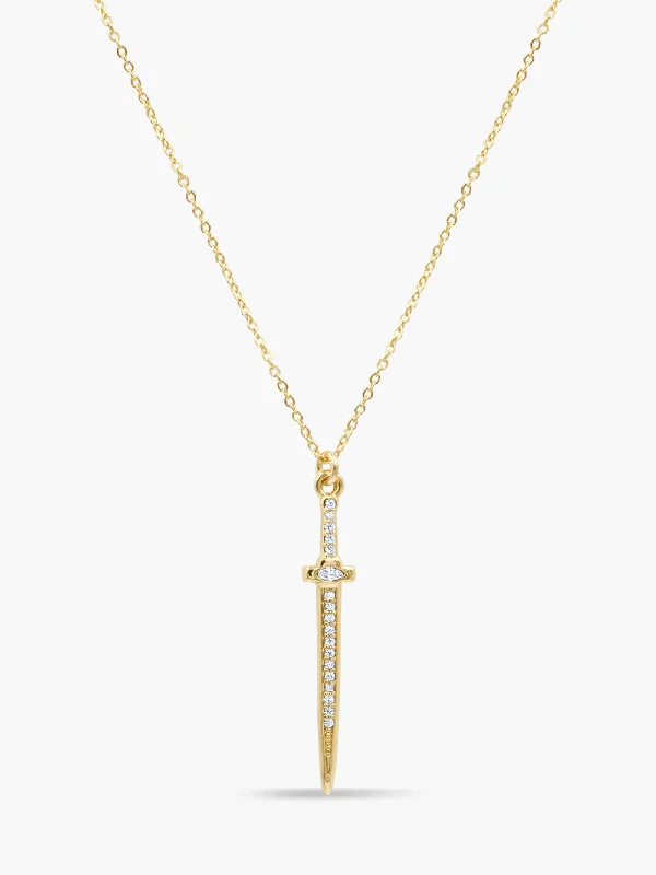 Luxury Jewelry At Budget-Friendly Prices – Grab Yours Now Sparkle Dagger Necklace