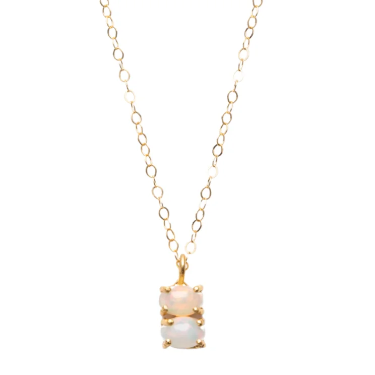 The Perfect Jewelry Piece At The Perfect Discount Double Opal LUX Necklace