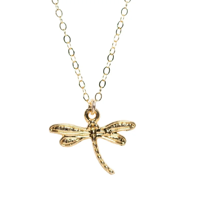 Limited-Time Jewelry Discounts – Shine Without The Splurge Dragonfly Necklace Gold