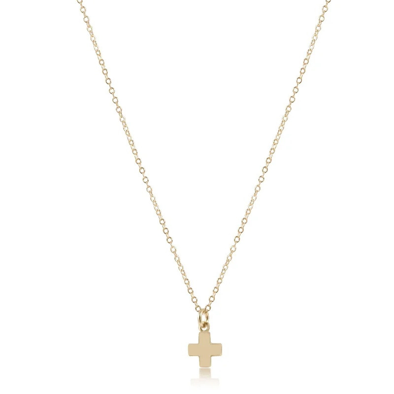 Limited-Stock Jewelry Sale – Shop Before It's Gone egirl 14" Necklace Gold- Signature Cross Small Gold Charm Limited-Stock Jewelry Sale – Shop Before It's Gone egirl 14" Necklace Gold- Signature Cross Small Gold Charm