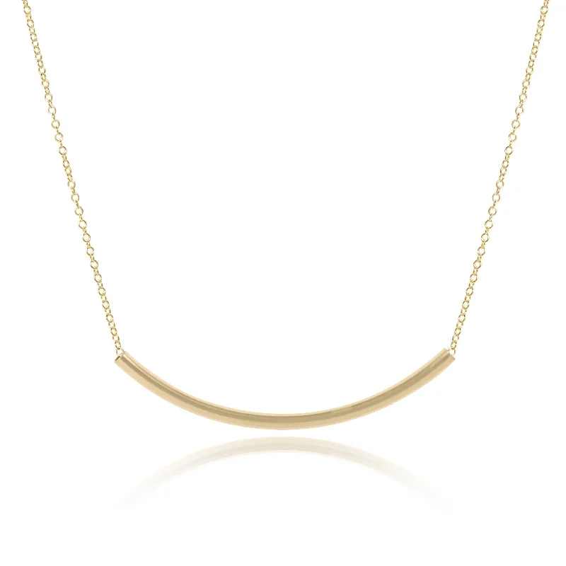 Trending Jewelry Now At Unbeatable Prices egirl 14" necklace - bliss bar gold