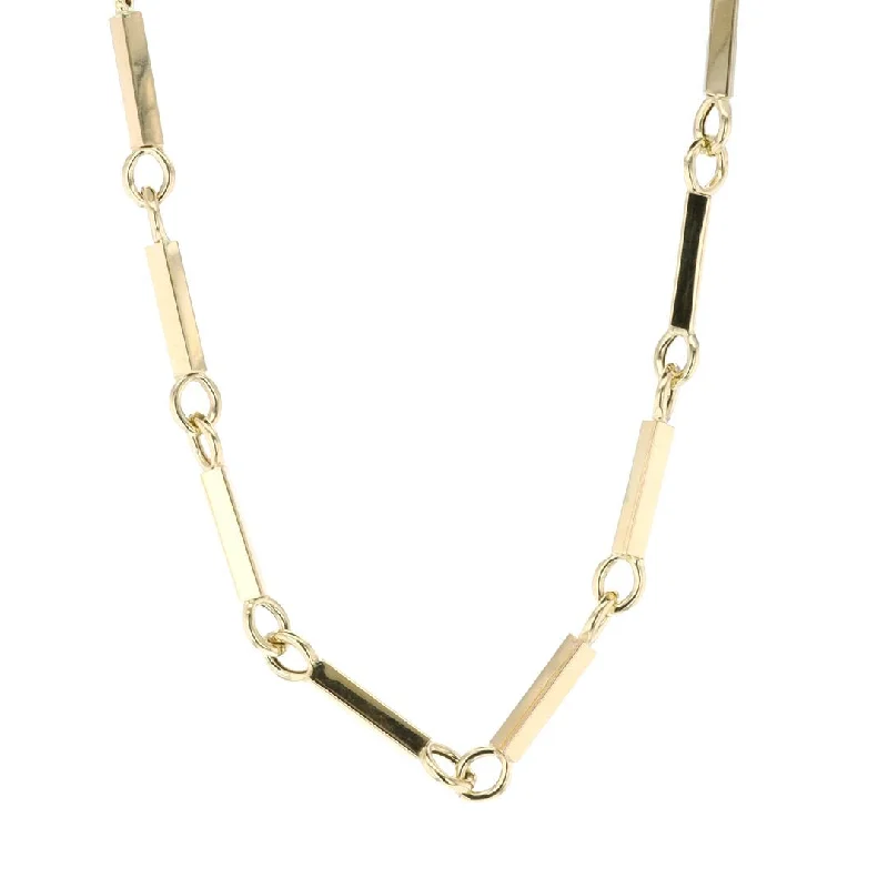 Your Dream Jewelry At Dream Prices Extra Small Rectangular Link Necklace