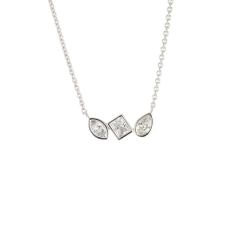 Sparkle On A Budget – Fine Jewelry For Less 18.5" 0.98 ctw Diamond Stationary Pendant Necklace | 10272504 Sparkle On A Budget – Fine Jewelry For Less 18.5" 0.98 ctw Diamond Stationary Pendant Necklace | 10272504