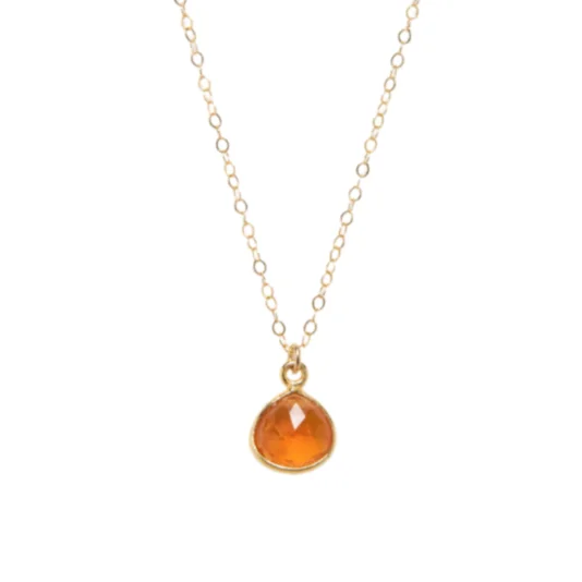 Breathtaking Jewelry At Limited-Time Savings Fire Opal Teardrop Necklace