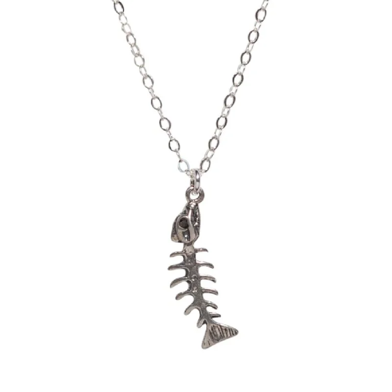 Trending Jewelry Styles Now At Limited-Time Discounts Fishy Necklace in Silver