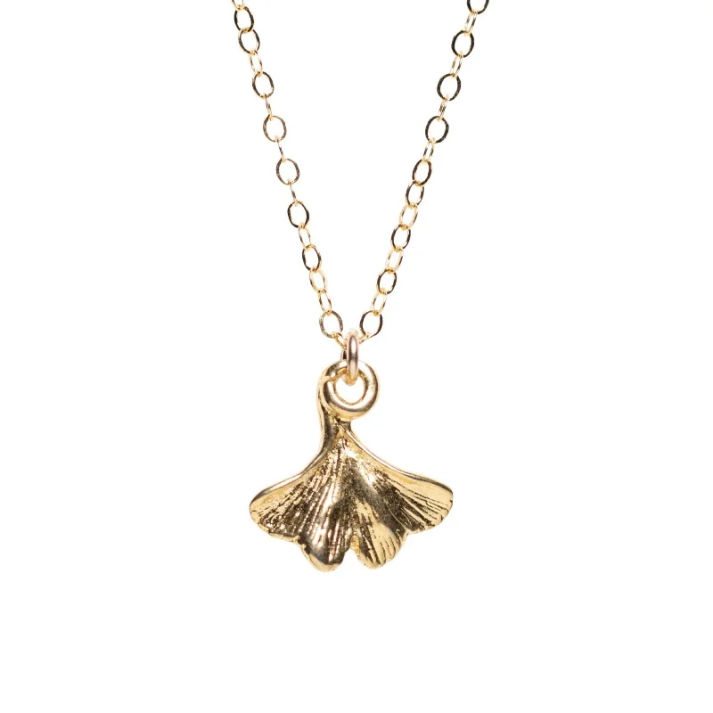 Limited-Stock Jewelry Sale – Once It's Gone, It's Gone Ginko Leaf Necklace