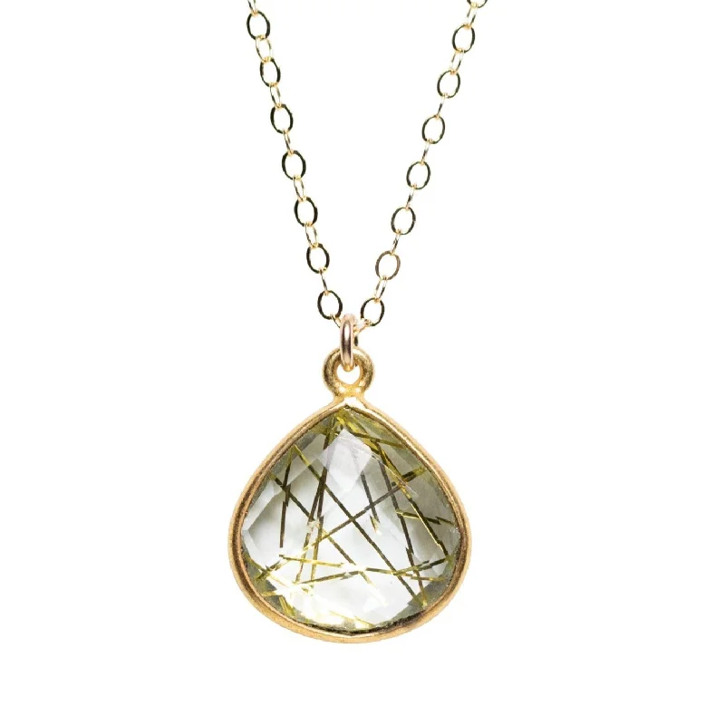 Stunning Jewelry At A Fraction Of The Price Gold Confetti Teardrop Necklace