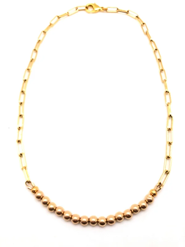 Affordable Elegance – Premium Jewelry At Special Prices Gold Filled Ball Layering Necklace