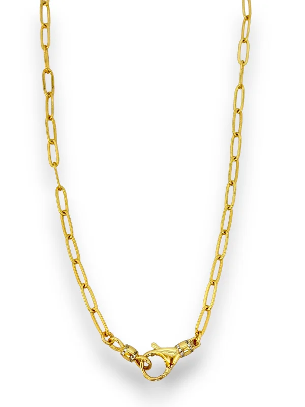 Elegant Designs, Unbeatable Discounts – Shop Jewelry Now Gold Filled Medium Paperclip Chain