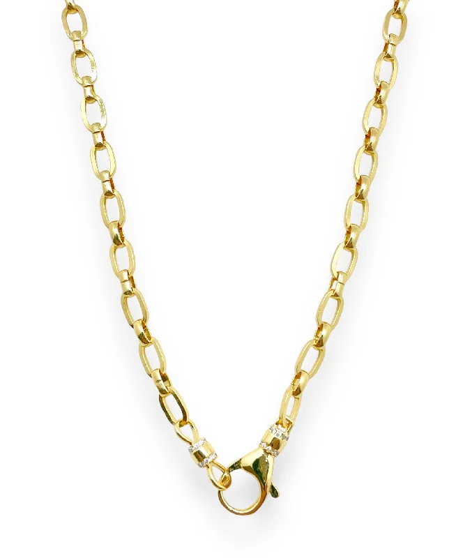 Must-Have Jewelry Pieces At Reduced Prices Medium Gold Rectangle Chain