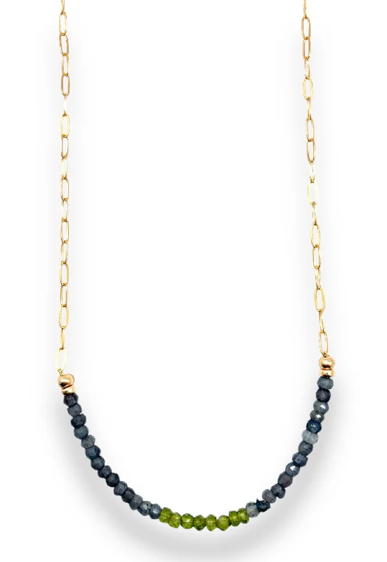 Exclusive Jewelry Markdowns – Limited-Time Offer Gold Filled Stone Layering Necklace - 2 color choices