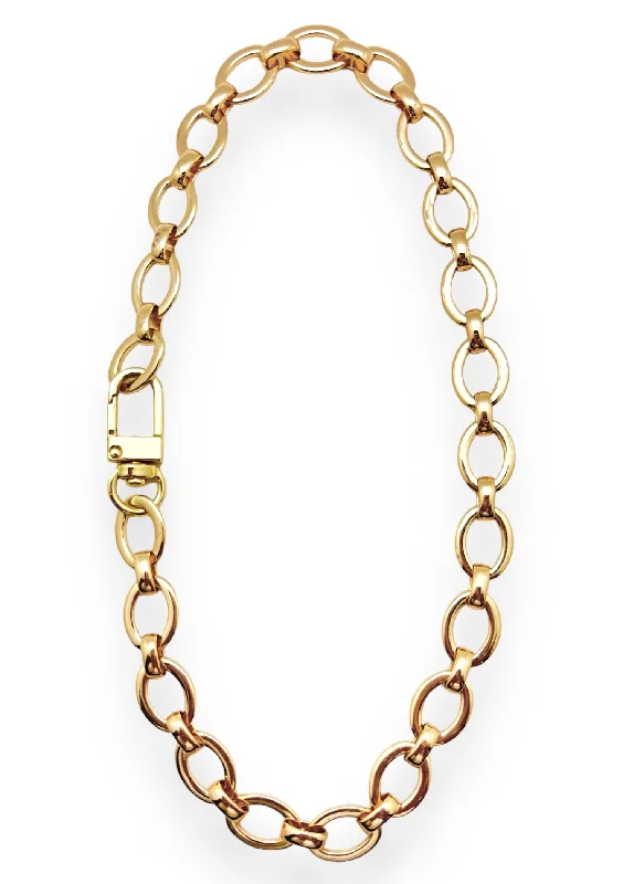 Unique Jewelry For Less – Shop The Sale Now Oval Thick Chain Necklace