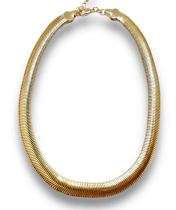 Bold And Beautiful Jewelry Now At Irresistible Prices Gold Filled Thick Omega Necklace