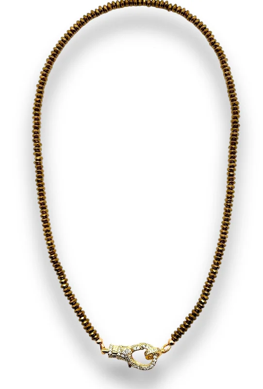 Shop Fine Jewelry With Exclusive Savings Gold Hematite Necklace