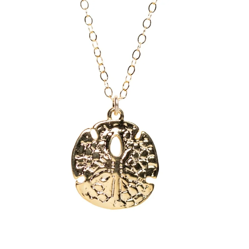 Your Dream Jewelry At Dream Prices Gold Sand Dollar Necklace