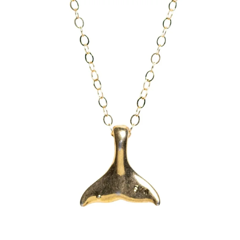 Handcrafted Beauty At Affordable Prices Gold Whale Tail Necklace