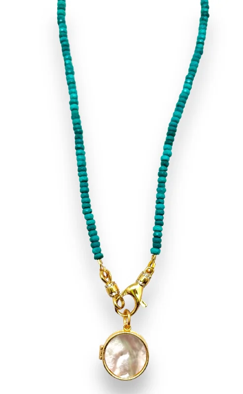 Upgrade Your Collection With Our Limited-Time Jewelry Sale Green Turquoise Beaded Necklace