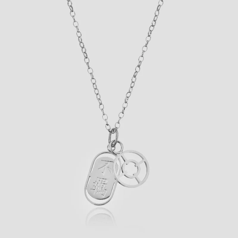 Elegant Necklaces And Bracelets At Limited-Time Offers Happiness (Silver)