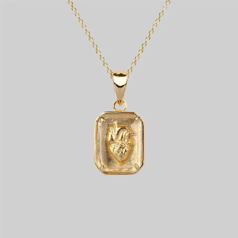 Seasonal Jewelry Deals – Elevate Your Style HEART KEEPER. Anatomical Heart Under Glass Necklace - Gold Seasonal Jewelry Deals – Elevate Your Style HEART KEEPER. Anatomical Heart Under Glass Necklace - Gold