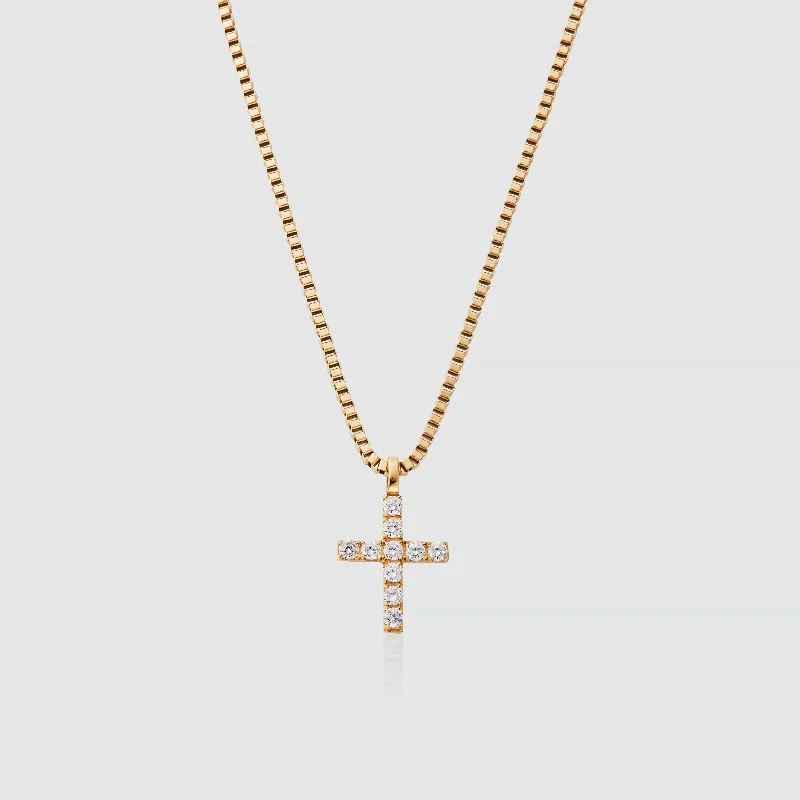 Upgrade Your Collection With Our Limited-Time Jewelry Sale Iced Cross (Gold)