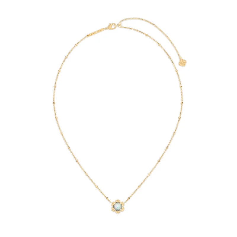 Final Call For Exquisite Jewelry At Reduced Rates Kendra Scott Susie Gold Short Pendant Necklace
