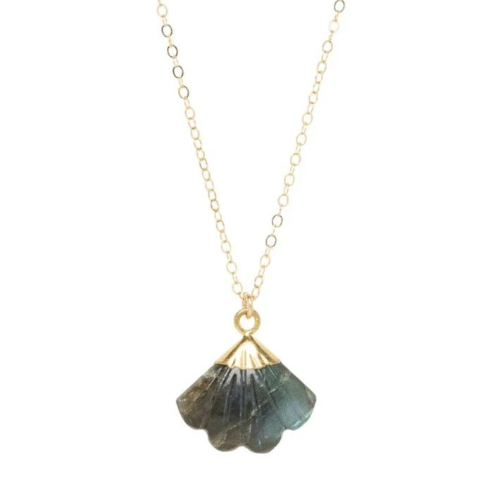 Affordable Luxury Jewelry For Every Occasion Labradorite Fan Necklace