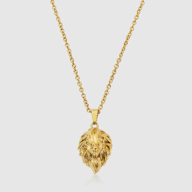 Jewelry Sale Alert – Shop Timeless Elegance Today Lion (Gold)