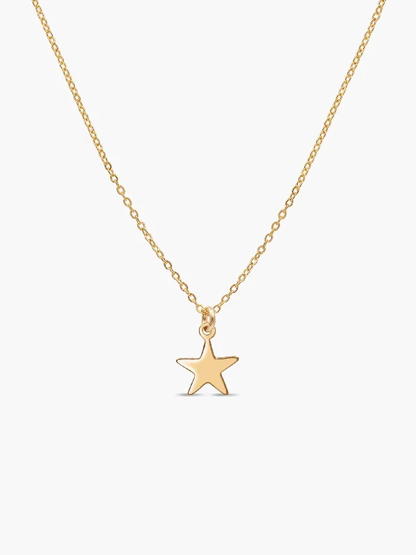 Jewelry Clearance Event – Stock Up Before It's Over Plain Star Necklace