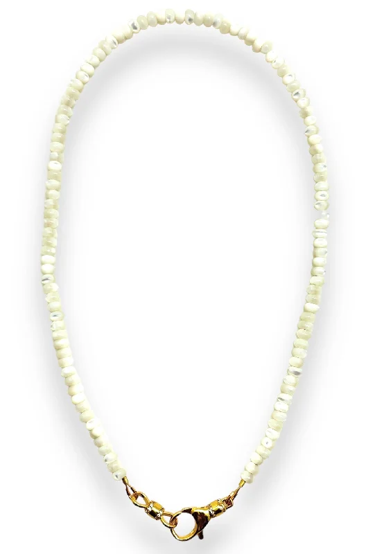 The Ultimate Jewelry Sale – Exclusive Styles At Great Prices Mother of Pearl Beaded Necklace