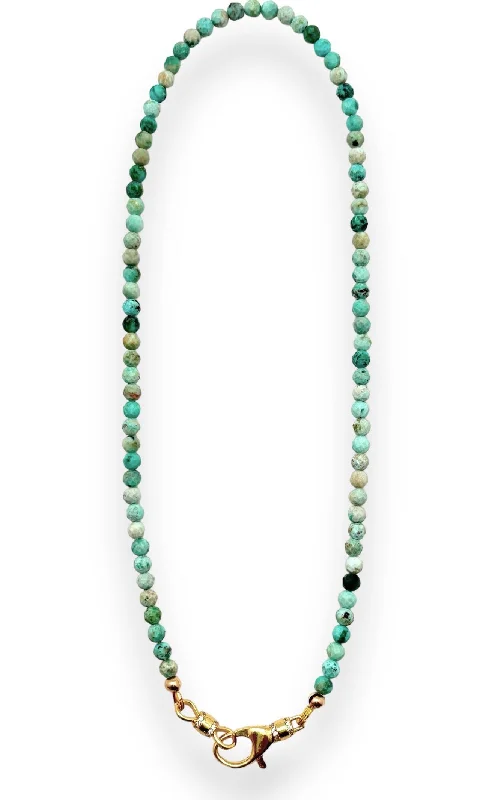 The Perfect Jewelry Piece At The Perfect Discount Peruvian Turquoise Beaded Necklace