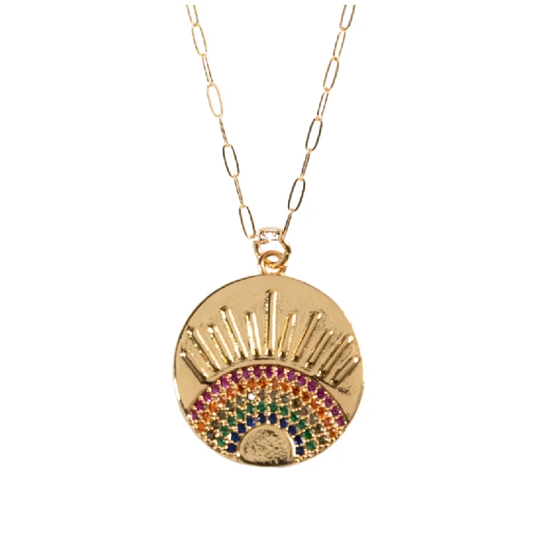 Shop Modern Jewelry Collections With Exclusive Discounts Rainbow Unity Necklace