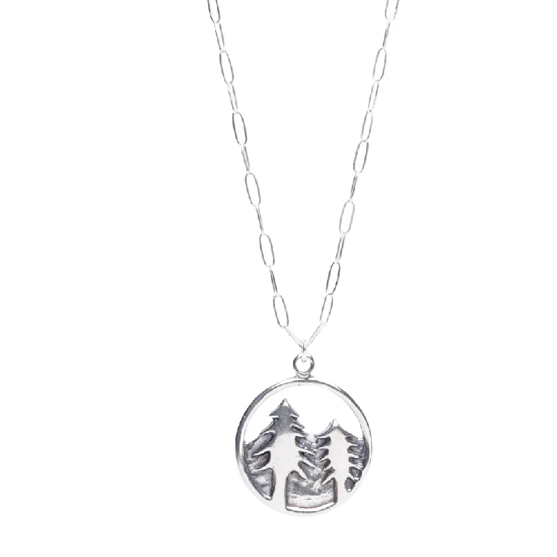 Exclusive Jewelry Sale Event – Shop Now Redwoods Necklace in Silver