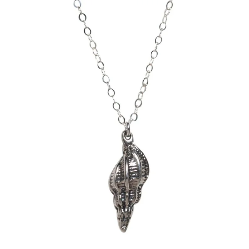 Discounted Jewelry For A Glamorous Look Sebastian Shell Necklace in Silver