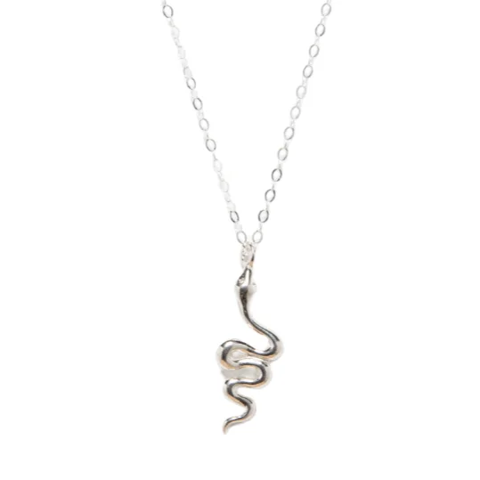 Sparkle For Less – Shop Our Limited-Time Jewelry Deals Serpent Necklace in Silver