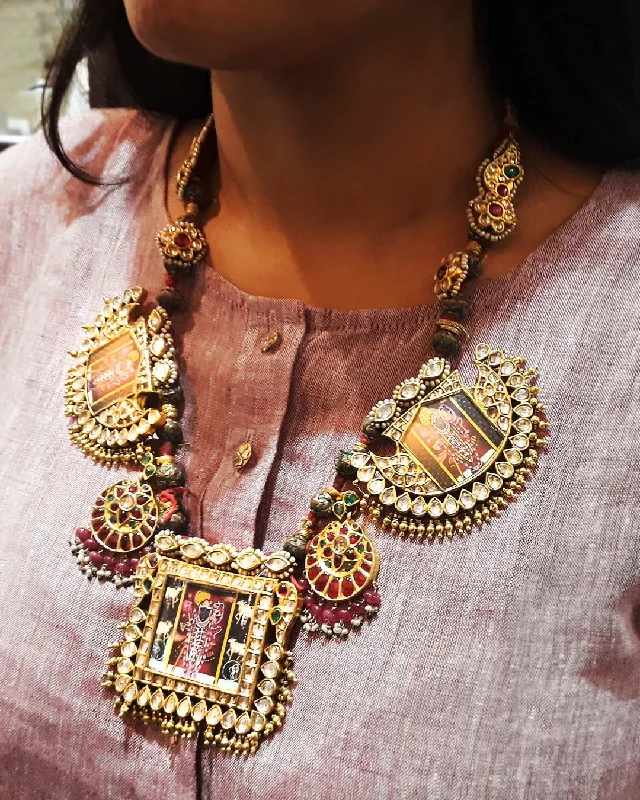 Grab Your Dream Jewelry At The Lowest Prices Shrinathji Kanthila Necklace