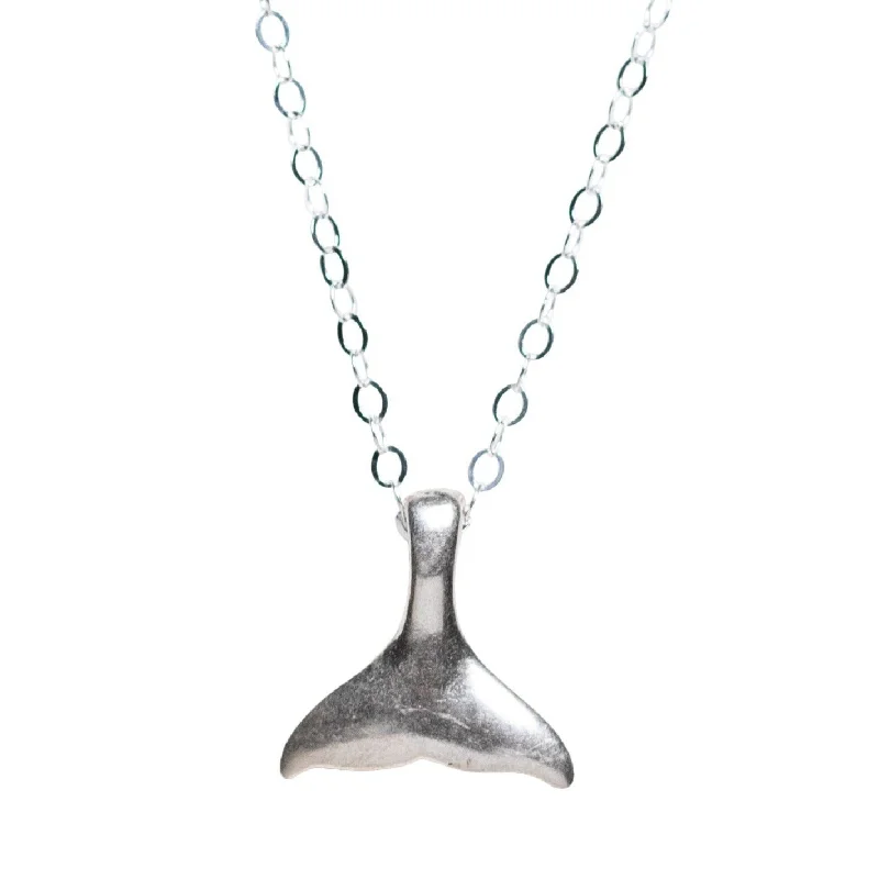 Elegant Jewelry Styles At Budget-Friendly Prices Silver Whale Tail Necklace