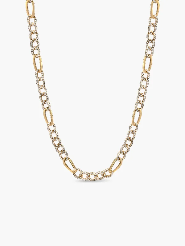 Limited-Time Jewelry Sale – Don't Miss These Deals Sparkle Figaro Chain Necklace