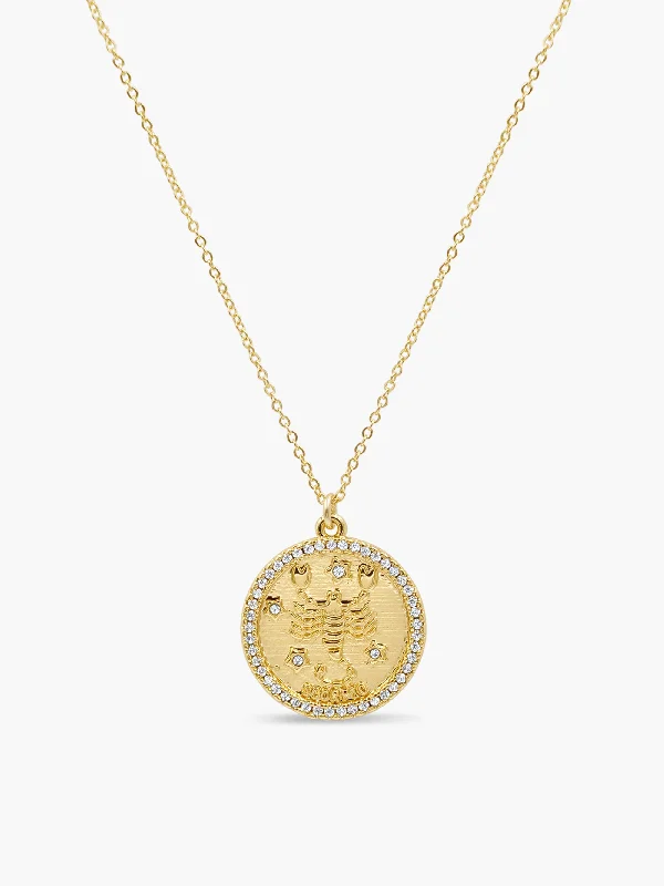 Special Deals On Handcrafted And Designer Jewelry Zodiac Coin Necklace