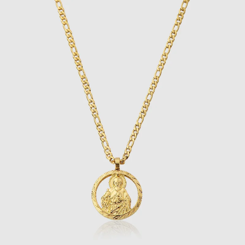 Elevate Your Outfit With Discounted Statement Jewelry St. Jude (Gold)