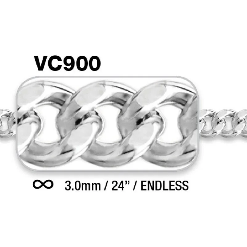 Luxury Jewelry Without The Luxury Price Tag Stainless Steel Endless Curb Necklace