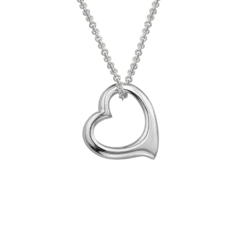 Affordable Elegance – Special Jewelry Sale Now Live Sterling Silver Floating Heart Pendant Necklace Affordable Elegance – Special Jewelry Sale Now Live Sterling Silver Floating Heart Pendant Necklace