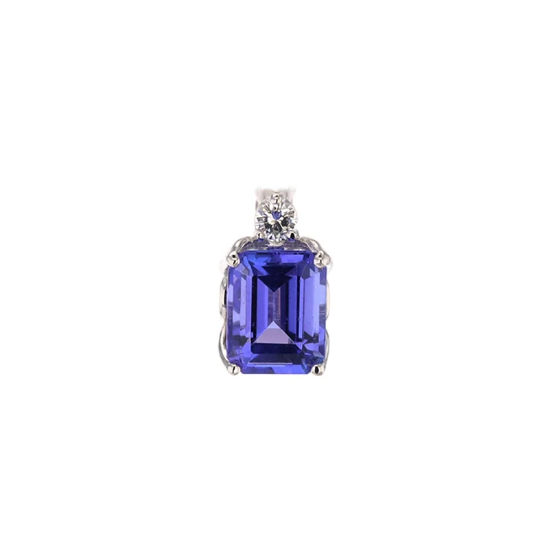 Timeless Elegance Now At Special Discounts Tanzanite & Diamond Pendant | 10277849