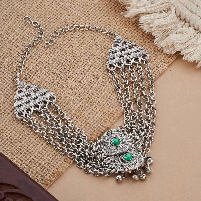 Timeless Beauty, Unbeatable Deals – Jewelry Sale On Teejh Aarti Silver Turquoise Necklace Timeless Beauty, Unbeatable Deals – Jewelry Sale On Teejh Aarti Silver Turquoise Necklace